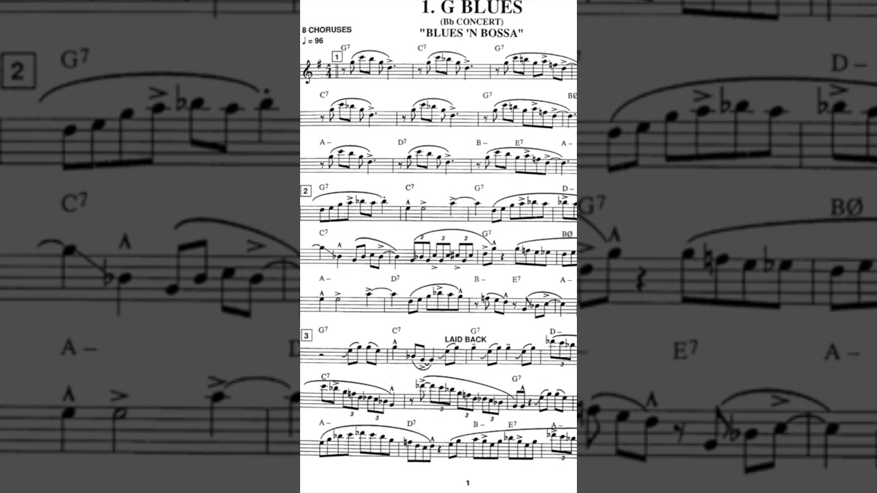 Partition Lennie Niehaus Plays The Blues: Eb Edition - Pour Saxophone Et Musiciens