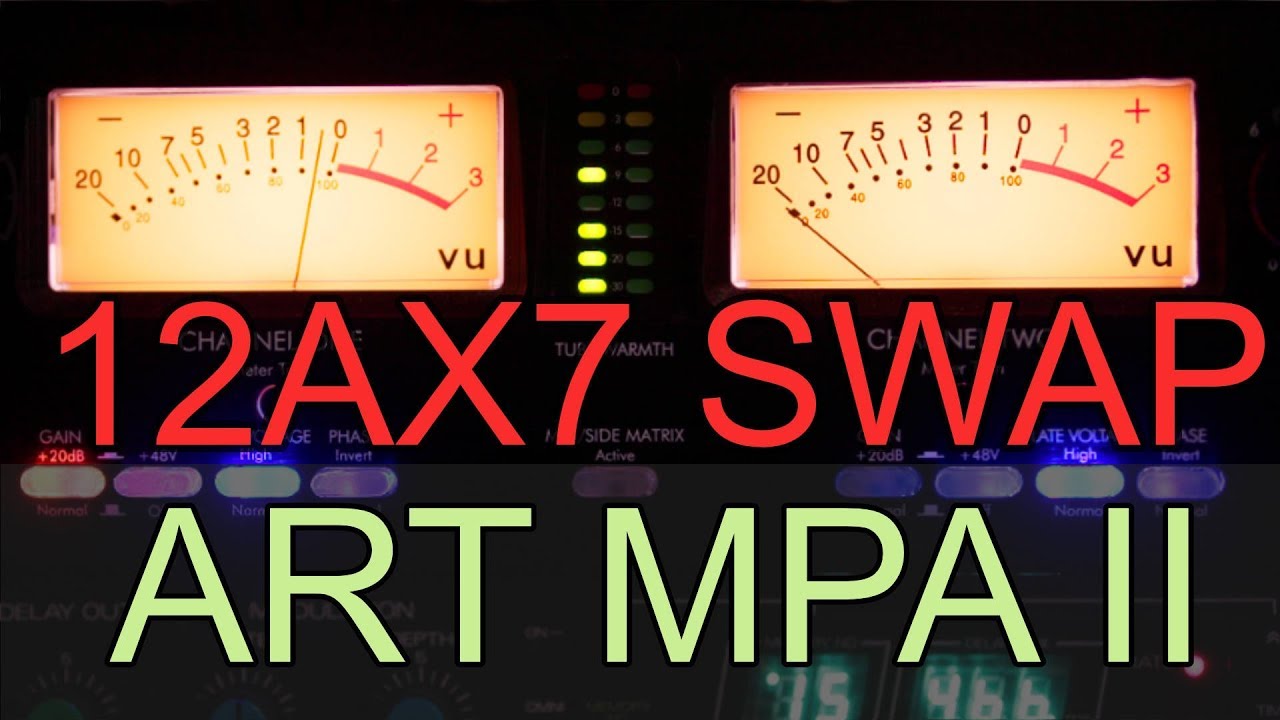 Does Changing The 12Ax7 Tubes Make A Difference With In The Art Mpa Preamp For Vintage Ge Tubes