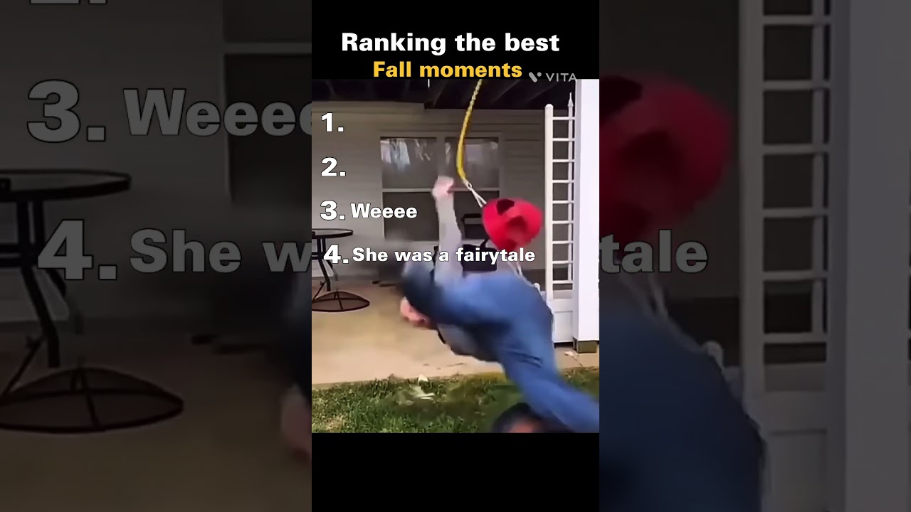 Ranking best 4 FALL MOMENTS || 