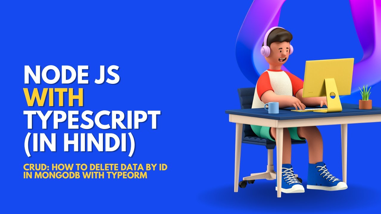 Crud: Delete data by id in mongodb with typeorm in Node JS - YouTube