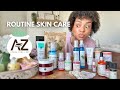 Skin care aromazone  toutes les tapes et les produits de ma routine skin care et un peu cheveux