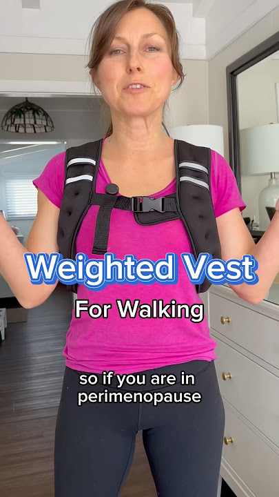 Best weighted vest for walking & loosing weight after 40 #weightedvest #amazonfinds #amazondeals