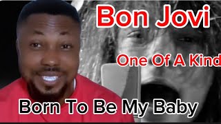 Bon Jovi - Born To Be My Baby ( Official Music Video ) REACTION