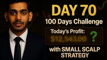 Day 70: $100 to 100 Days Forex Challenge | Small Scalp Strategy Live Trading