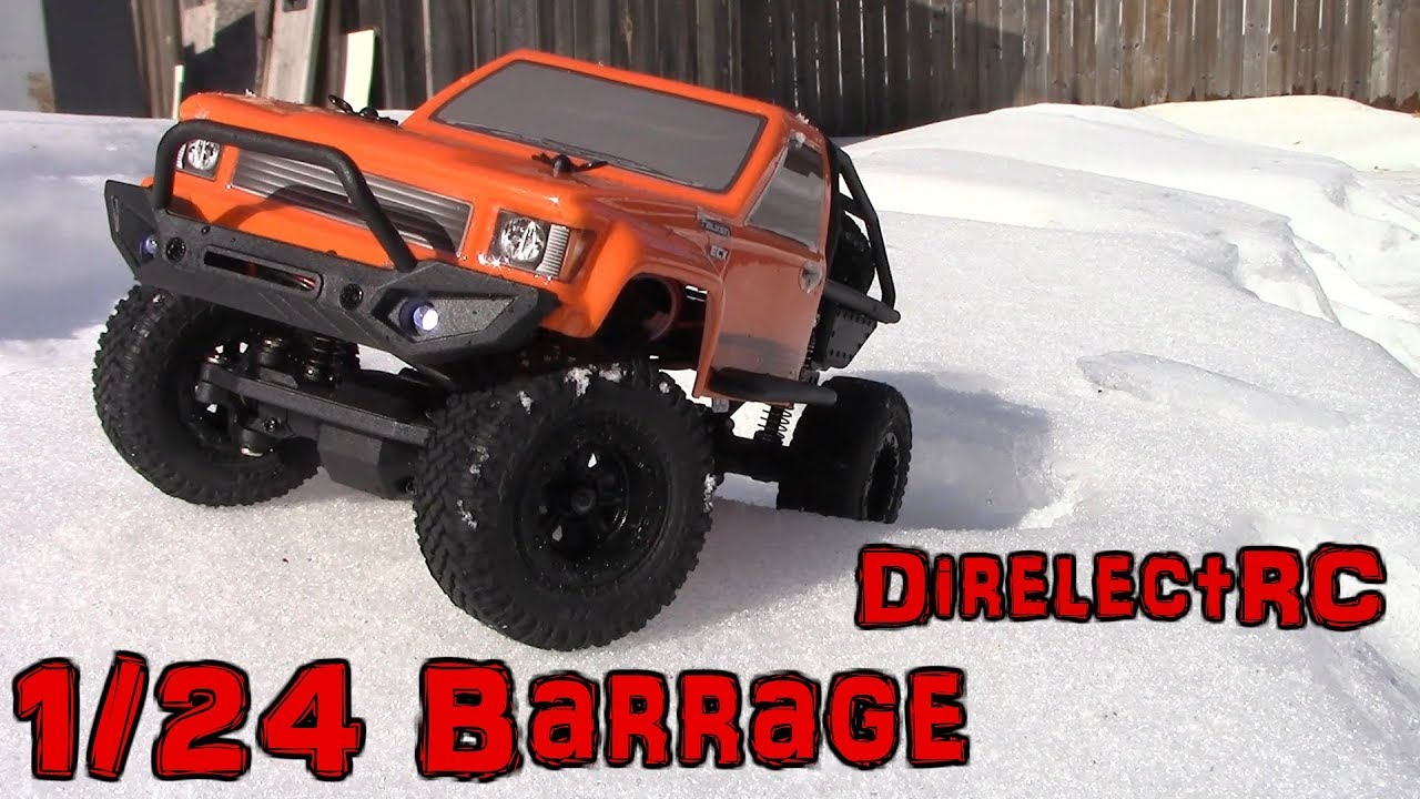 ECX 1/24 Scale Barrage 4x4 RC Truck - DirelectRC