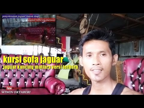  kursi  sofa  Jaguar  jaguar  kancing mutiara versi terbaru 