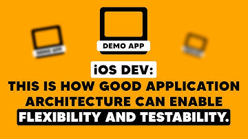 iOS Dev: This is how good application architecture can enable flexibility and testability.