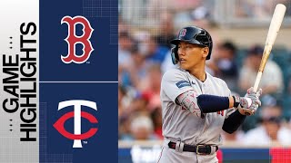 Red Sox vs. Twins Game Highlights (6\/20\/23) | MLB Highlights