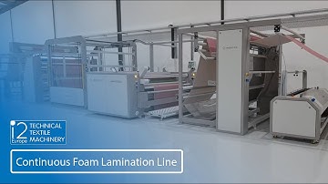 Continuous Foam Lamination Line