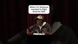 When OJ Simpson wanted to fight Arsenio Hall! #jre #joerogan #joeroganexperience