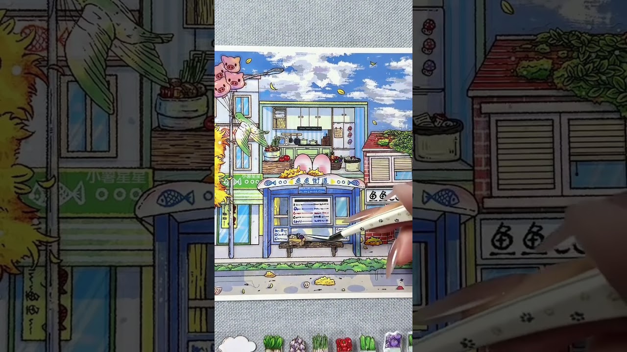 The long-awaited Yuyu Four Seasons Street is so cute 