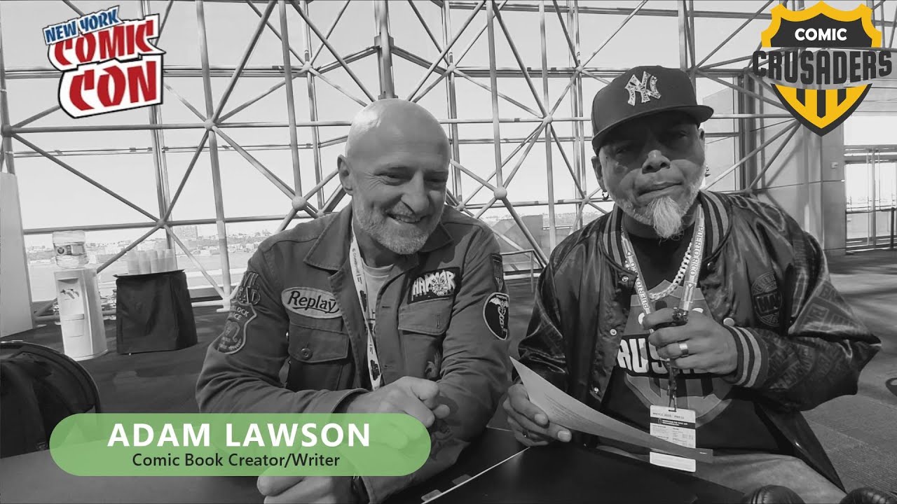 Эл Мега беседует с Адамом Лоусоном на NYCC 2025