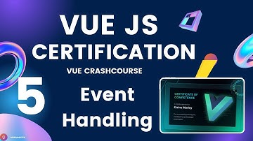 VueJS  Developer Certification | Crash #Course #5 – Event Handling