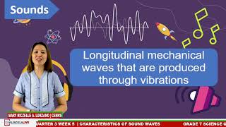 GRADE 7 SCIENCE Q3 CHARACTERISTICS OF SOUND WAVES