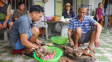Toàn Cảnh Bữa Cỗ Quê Ngày Cận Tết I New Year In Vietnam I Thái Bình Quê Lúa