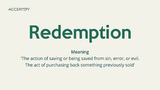 Redemption (Pronunciation and Meaning)