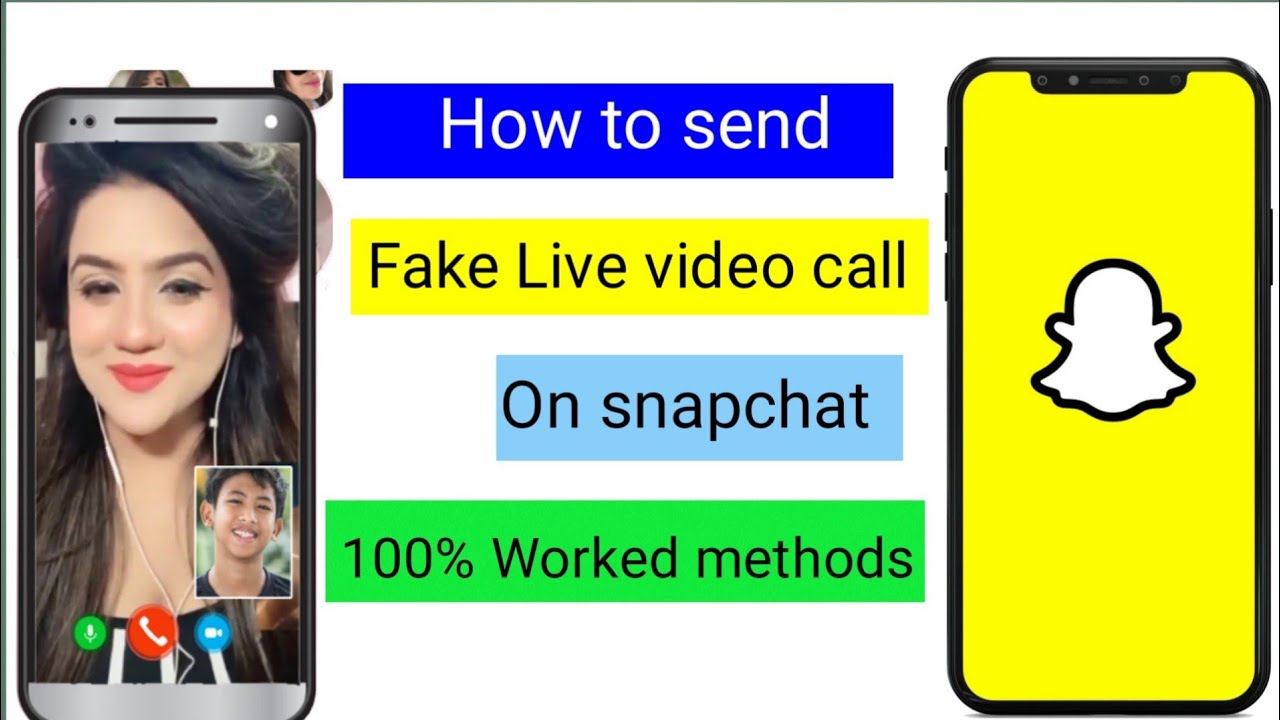 How To Send Snapchat Fake Live Video Call Snapchat Fake Live Video Call Method Snapchat Update