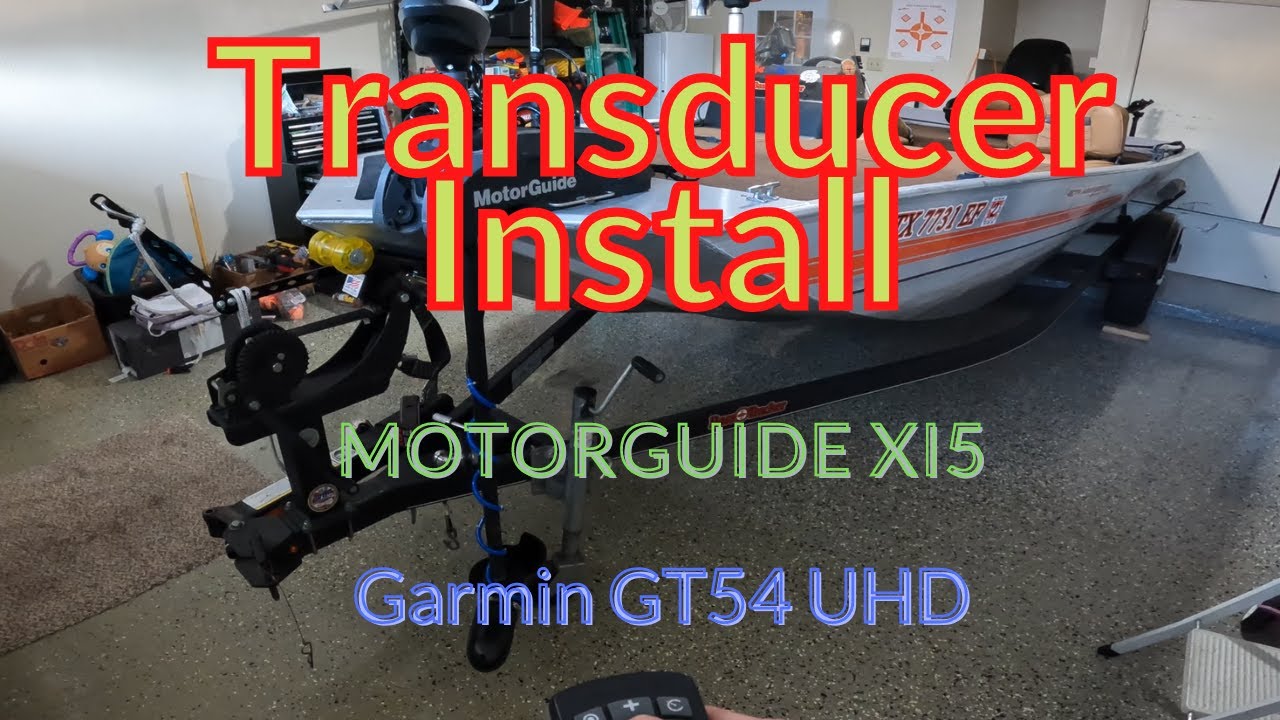 How to: Motor Guide Xi5 with Garmin GT54 UHD transducer Install Bass  Tracker Heritage/Classic XL 