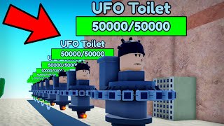 HOW TO STOP 10 SKIBIDI UFO TOILETS..