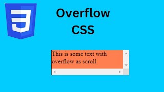 CSS Tutorial Overflow(CSS Tutorial #8)