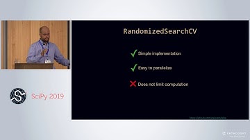 Better and Faster Hyper Parameter Optimization with Dask | SciPy 2019 | Scott Sievert