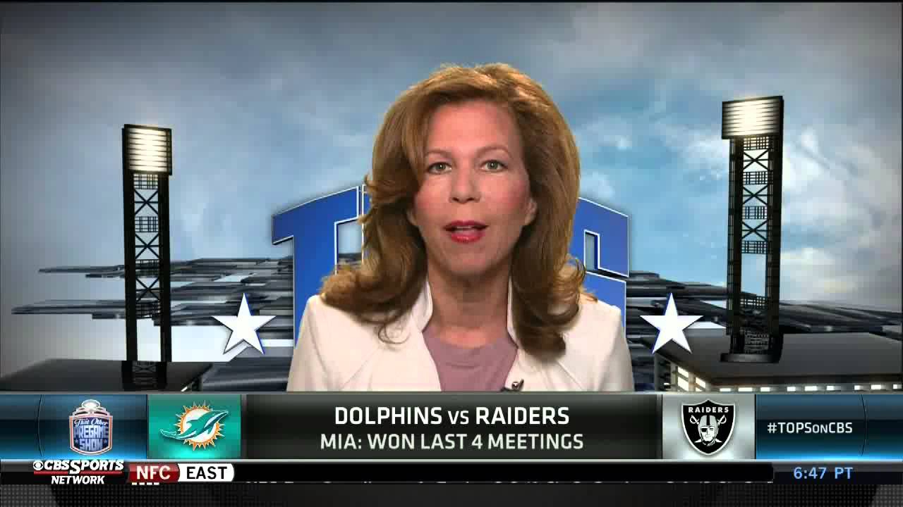 TOPS analyst Amy Trask on Raiders fans in London - YouTube