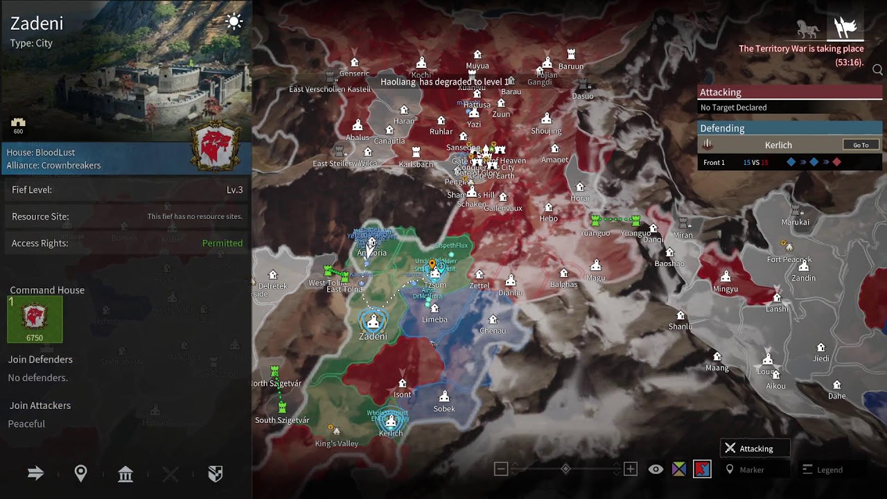 Conquerors Blade Territory War