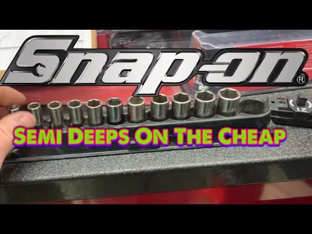 Snap On Friday: Semi Deep Sockets On The Cheap - YouTube