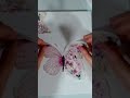 ¡ Sorprendente Truco! Cuadro de Mariposas con Servilleta, Glitter y Pasta de Relieve Cobre