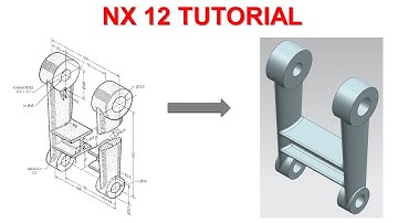 NX 12 Tutorial #52 | 3D Model Basic Beginners