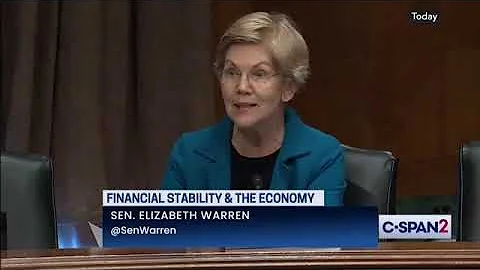 Senator Warren's Exchange With Secretary Yellen on...
