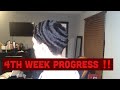 12 week wolf progress for straight hair waves (week 4)