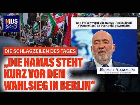 Berlin Election: "The Left Party is the German branch of Hamas" | NIUS Live