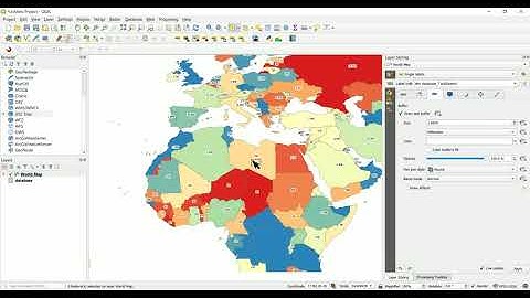 How to create a COVID-19 Map with Qgis