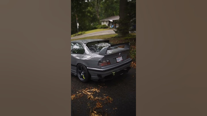 BMW E36 2jz Engine And Body Kit Modified 🇩🇪 #drift