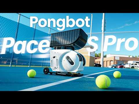 Thumbnail for THIS JUST CHANGED SPORTS! Pongbot Pace S Pro: This AI Tennis Ball Machine Is NEXT LEVEL!