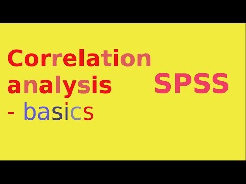 SPSS For Questionnaire Analysis: Correlation Analysis