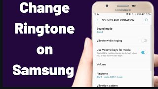 how to change ringtone on samsung galaxy j7 prime