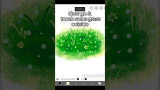 How to Draw ✨️ GRASS ✨️ in IBISPAINT X #shorts #ibispaintx #ibispaint screenshot 2
