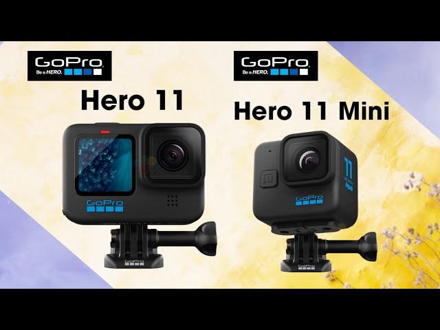 GoPro Hero11 Black Mini vs GoPro Hero11 Black Detailed Comparison