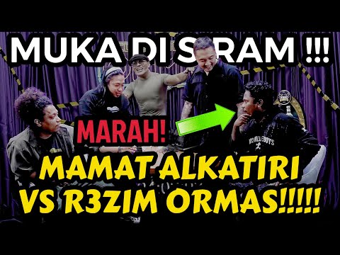 BENERAN MARAAAH BESAAAR‼️TERPOJOK HABIS DI ORMAS - Mamat Alkatiri, Arie keriting.