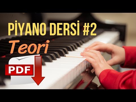 Piyano Dersi #2 - Müzik Alfabesine Giriş-Orta Do (Yeni Başlayanlar Piyano Kursu)Piyano Nasıl Çalınır