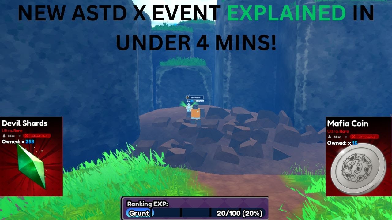 NEW ASTD X EVENT EXPLAINED IN UNDER 4 MINS! | ASTD X | Roblox - YouTube