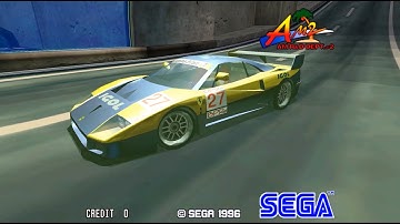 Scud Race Ferrari F40 Beginner Day Attract Mode (Legacy) (Wide Screen) (r791)