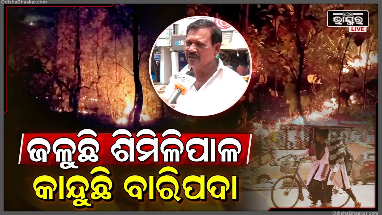ବାରିପଦା ସହରରେ ପାରଦ ଅତ୍ୟଧିକ ହେବାର ମୁଖ୍ୟ କାରଣ ଶିମିଳିପାଳ ଜଙ୍ଗଲରେ ନିଆଁ ଲାଗିବା ଯୋଗୁଁ ହୋଇ ପାରେ...