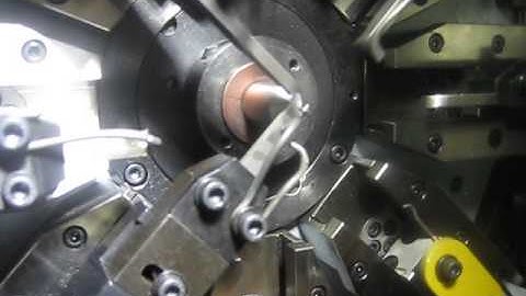 YR 20B universal spring machine working video