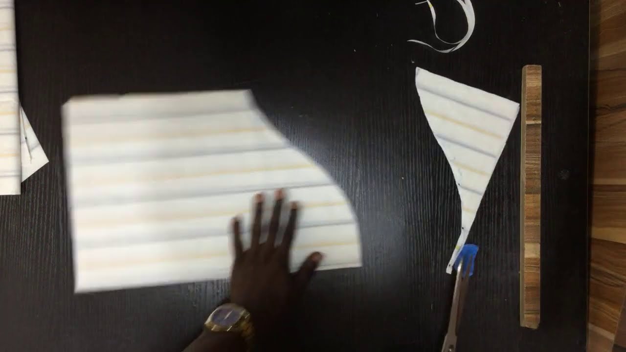 basic sleeve pattern cutting