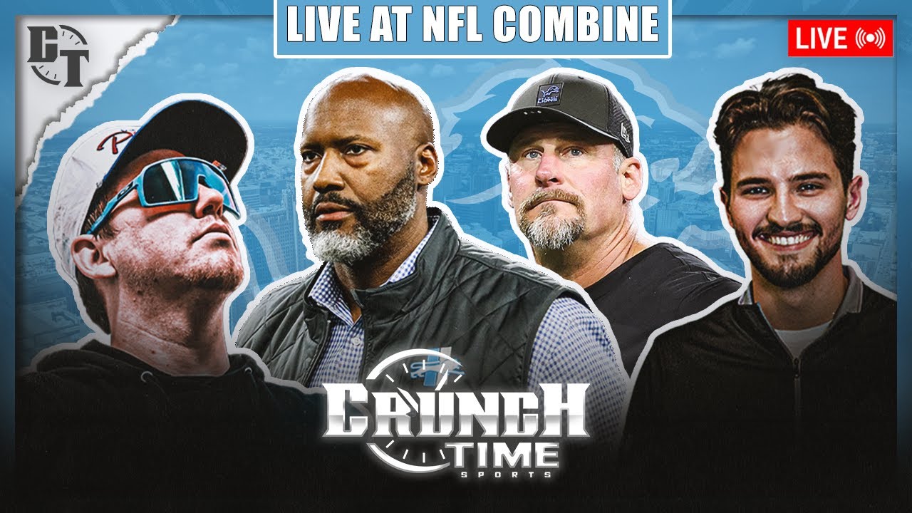 Detroit Lions Taylor Decker Returns, Dan & Brad Speak! | LIVE FROM NFL COMBINE