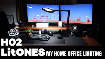 LitONES H02 Bureaulamp EaseGlow Home Office Light. Degene met de afstandsbediening.