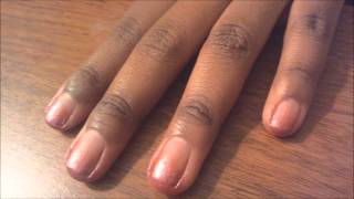 Nail Tutorial: Glittery Purple Ombre Nails